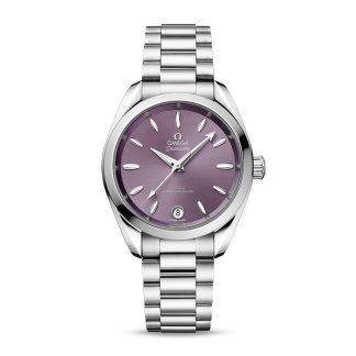 Omega Seamaster Aqua Terra 150m Co-Axial Master Chronometer 34mm Ladies Watch Purple O22010342010002