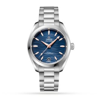 Omega Seamaster Aqua Terra Co-Axial Master Chronometer 34mm Ladies Watch O22010342003001